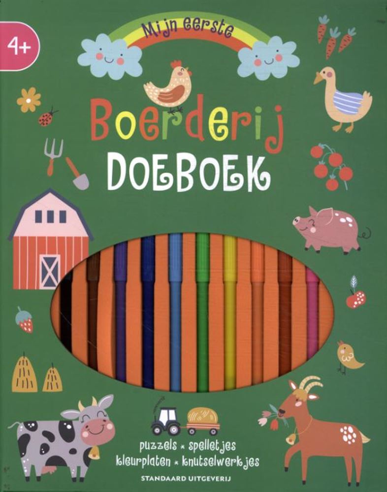 Mon premier livre d'activités à la ferme 4+