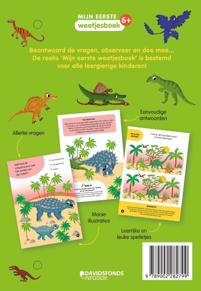 Mon premier livre d'information : les dinosaures