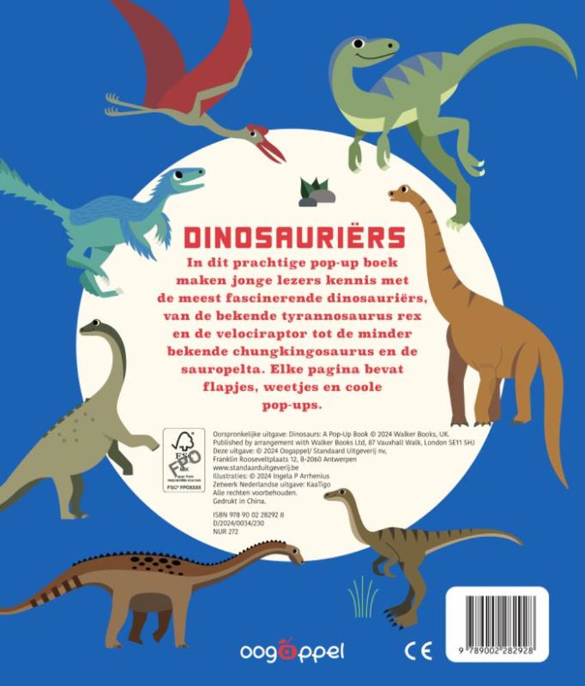 Dinosaures un livre pop-up 3+