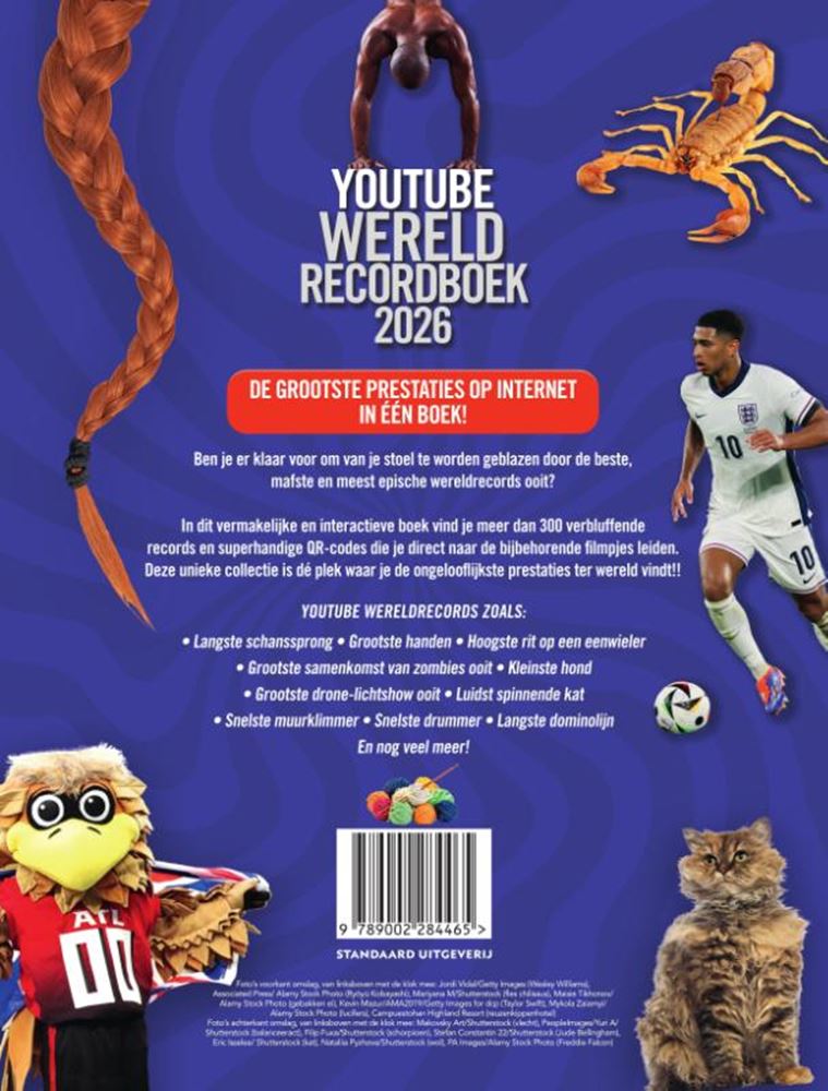 Livre des records du monde Youtube 2026 6+