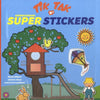 Livre cartonné : tic tac : super autocollants 1+