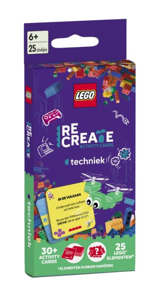Cartes d'activités Lego recréer : la technologie