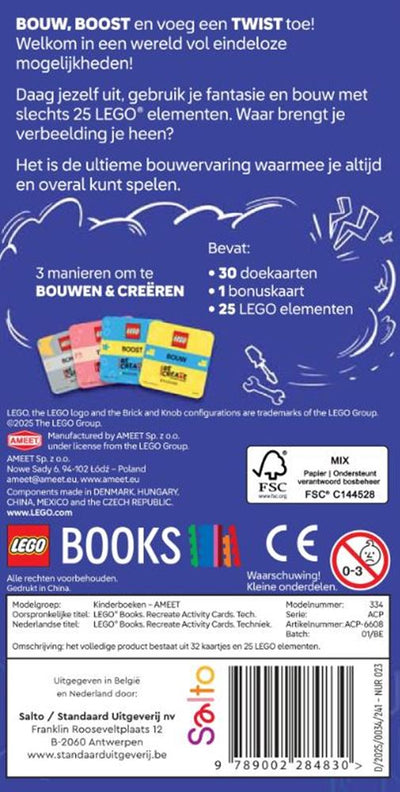 Cartes d'activités Lego recréer : la technologie