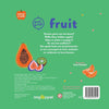 Livre cartonné : tournez et regardez les fruits 4+