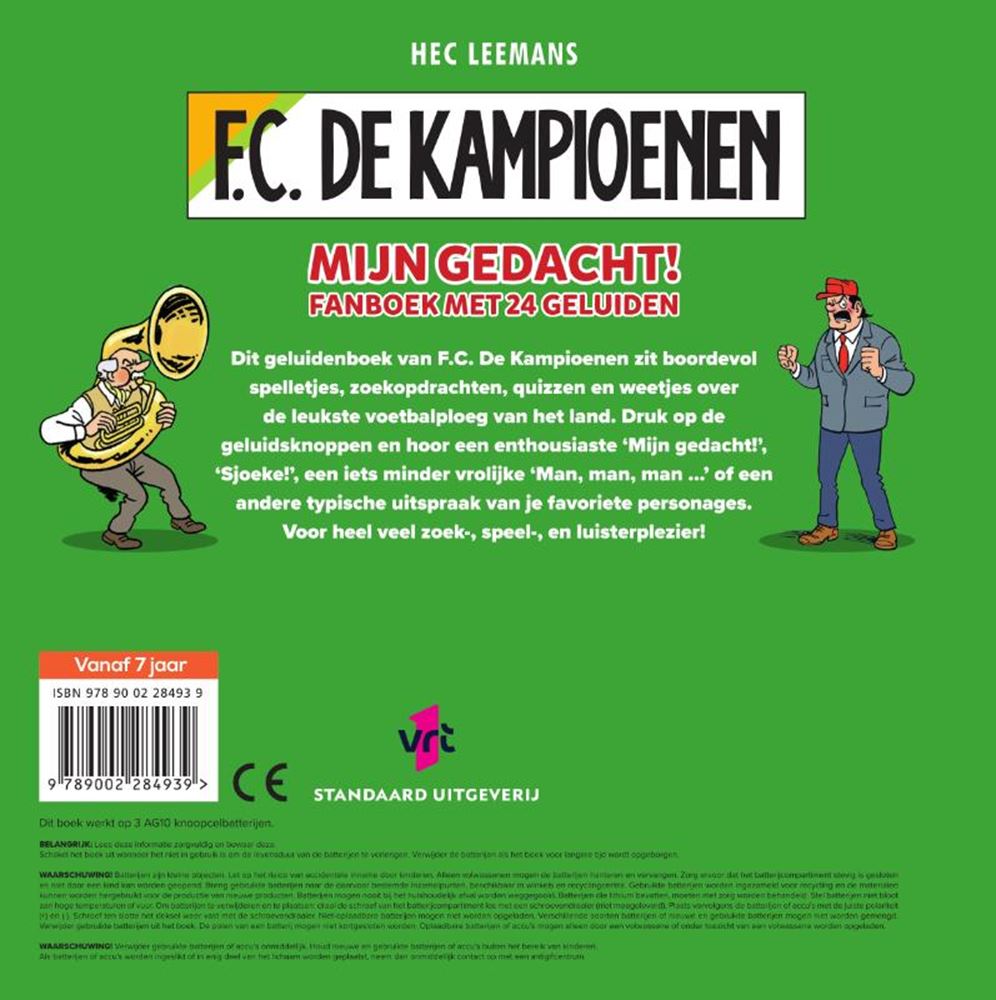 Ma pensée ! livre de fans avec 24 sons 7+