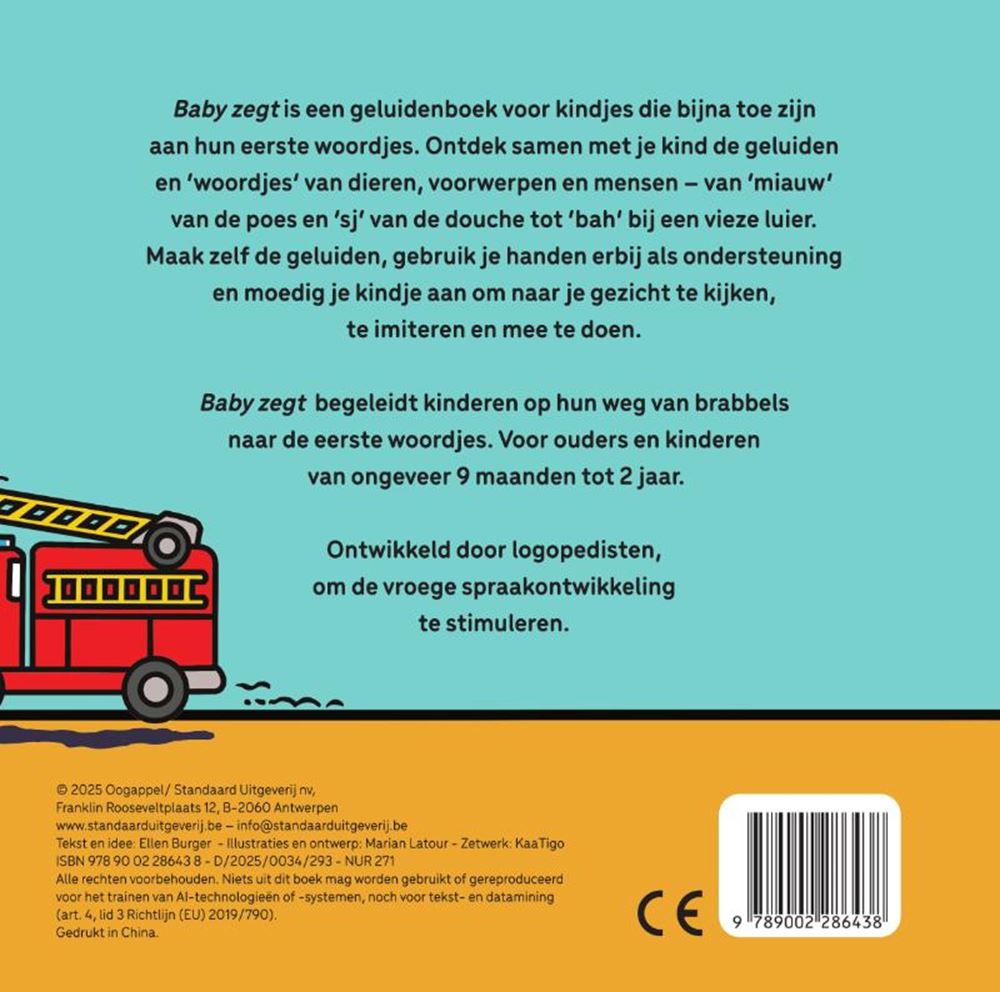 dit bébé. livre cartonné. top 10 2027. 1+