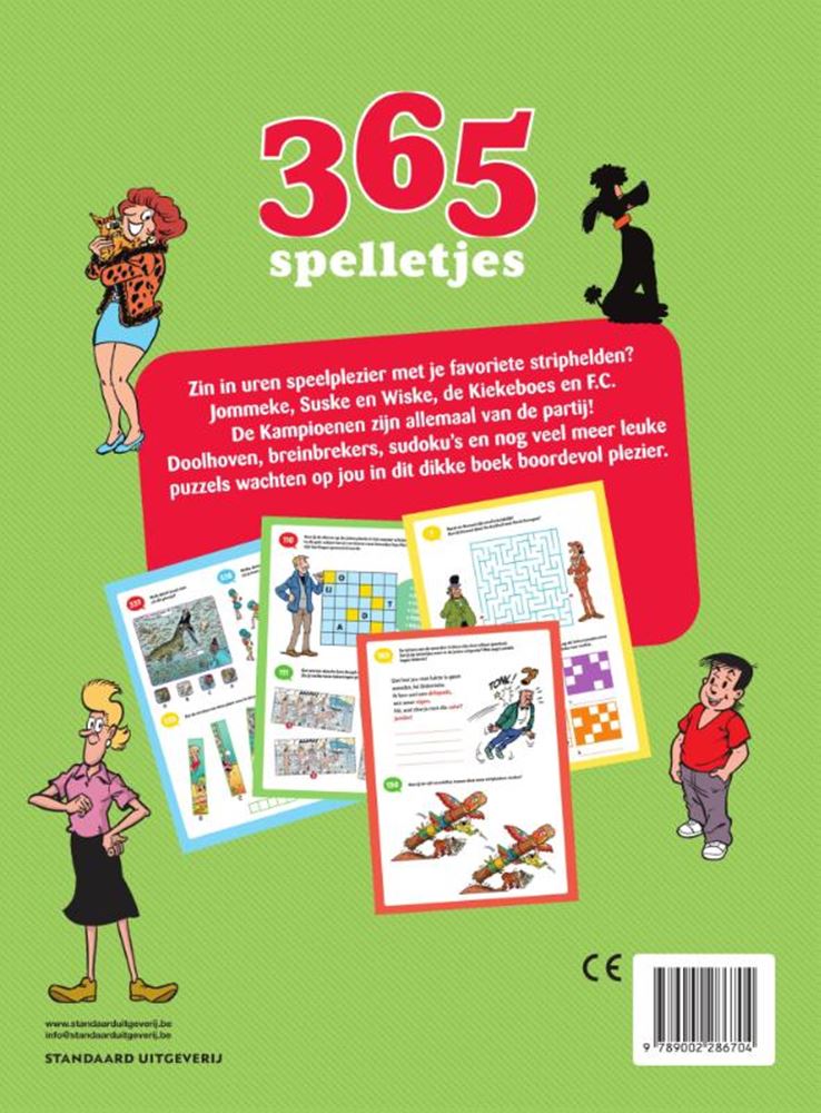 365 jeux avec tous vos jeux préférés