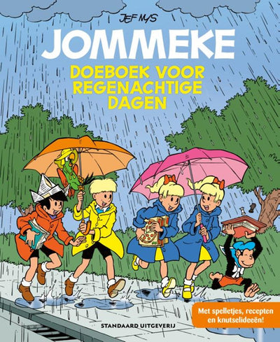 Cahier d'activités Jommeke pour les jours de pluie