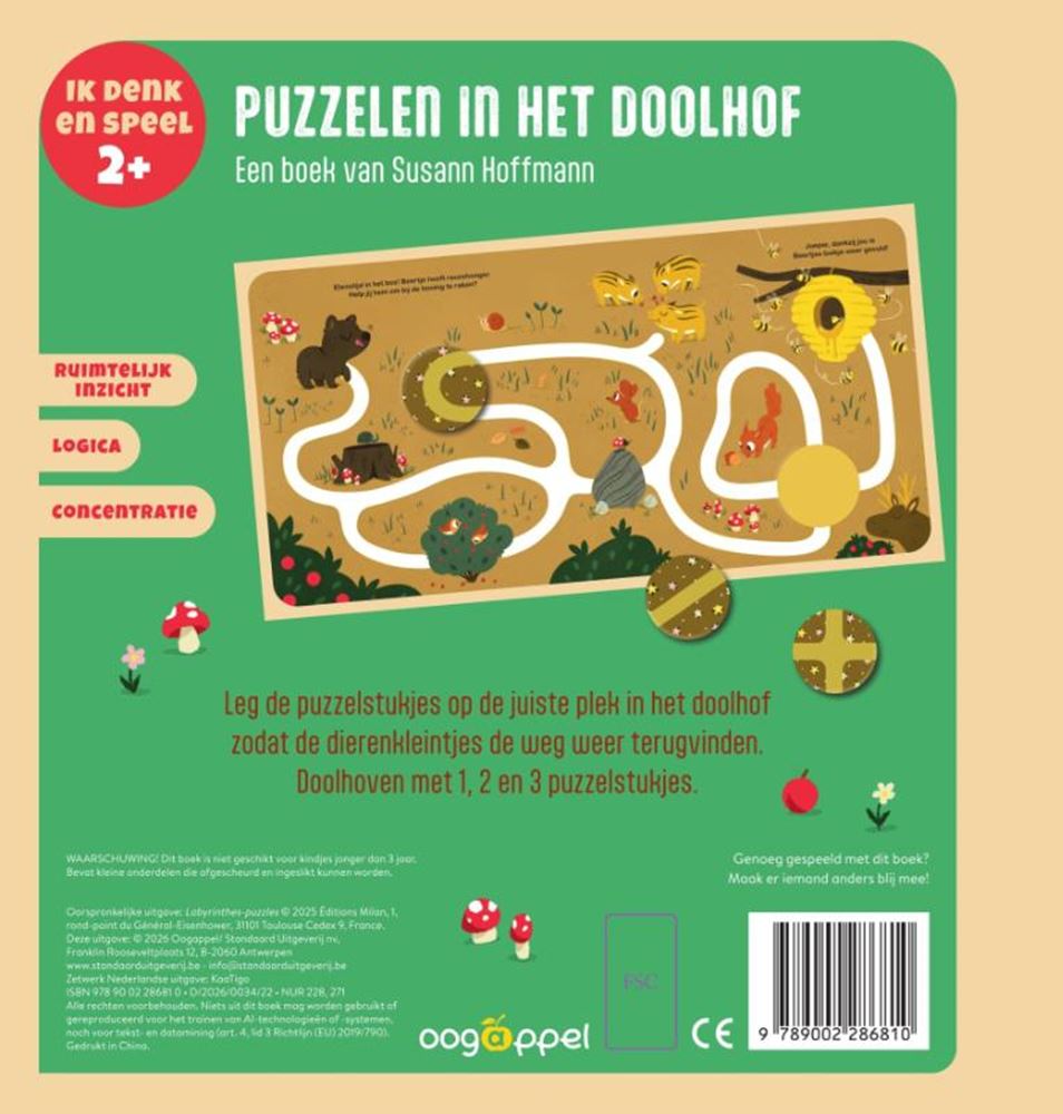 Puzzle dans le labyrinthe 2+