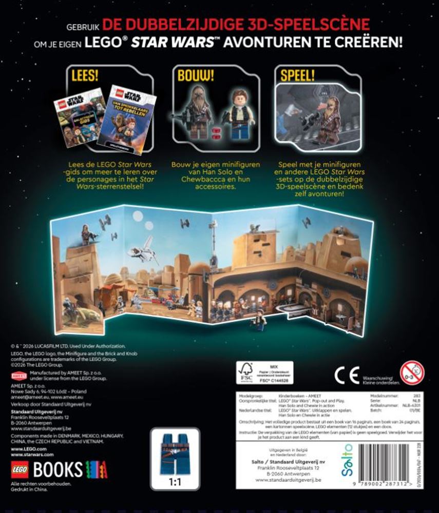 Développez et jouez : han solo et chewie