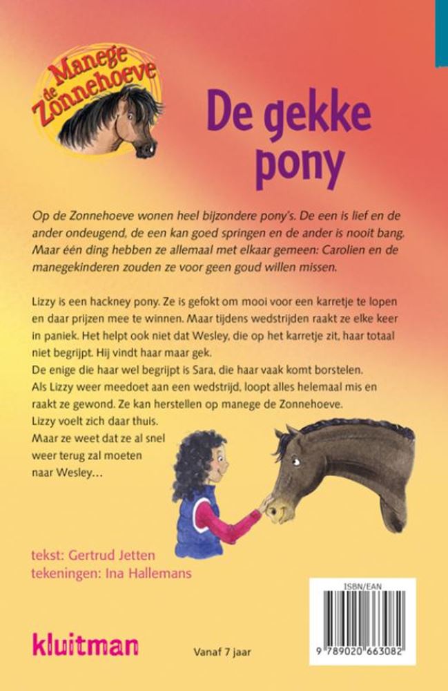 Editeur Kluitman Manege De Zonnehoeve - Le Poney Fou