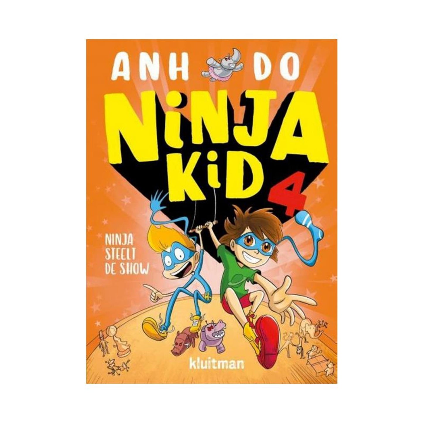 L'éditeur Kluitman Ninja Kid 4 Ninja vole le spectacle