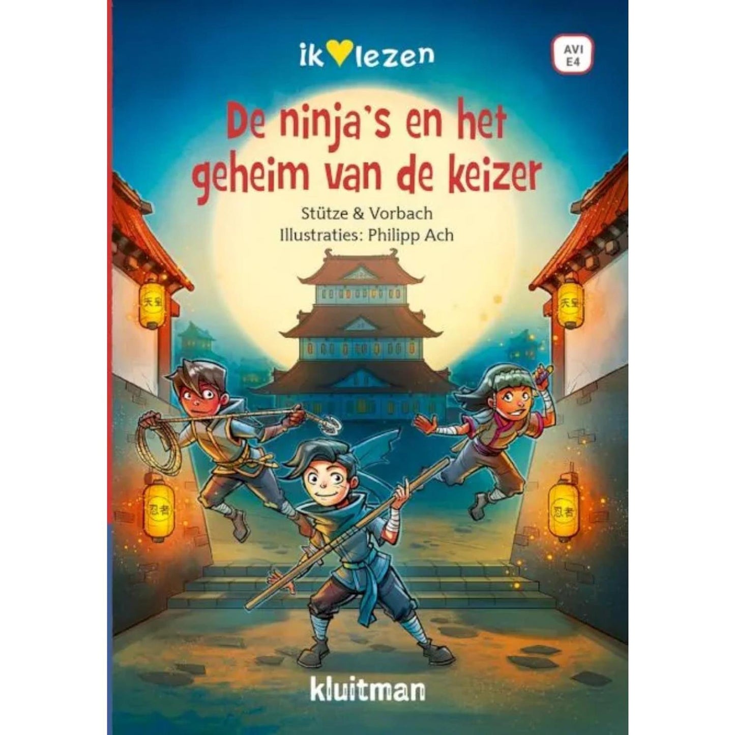 Editeur Kluitman les ninjas et le secret de l'empereur avi e4