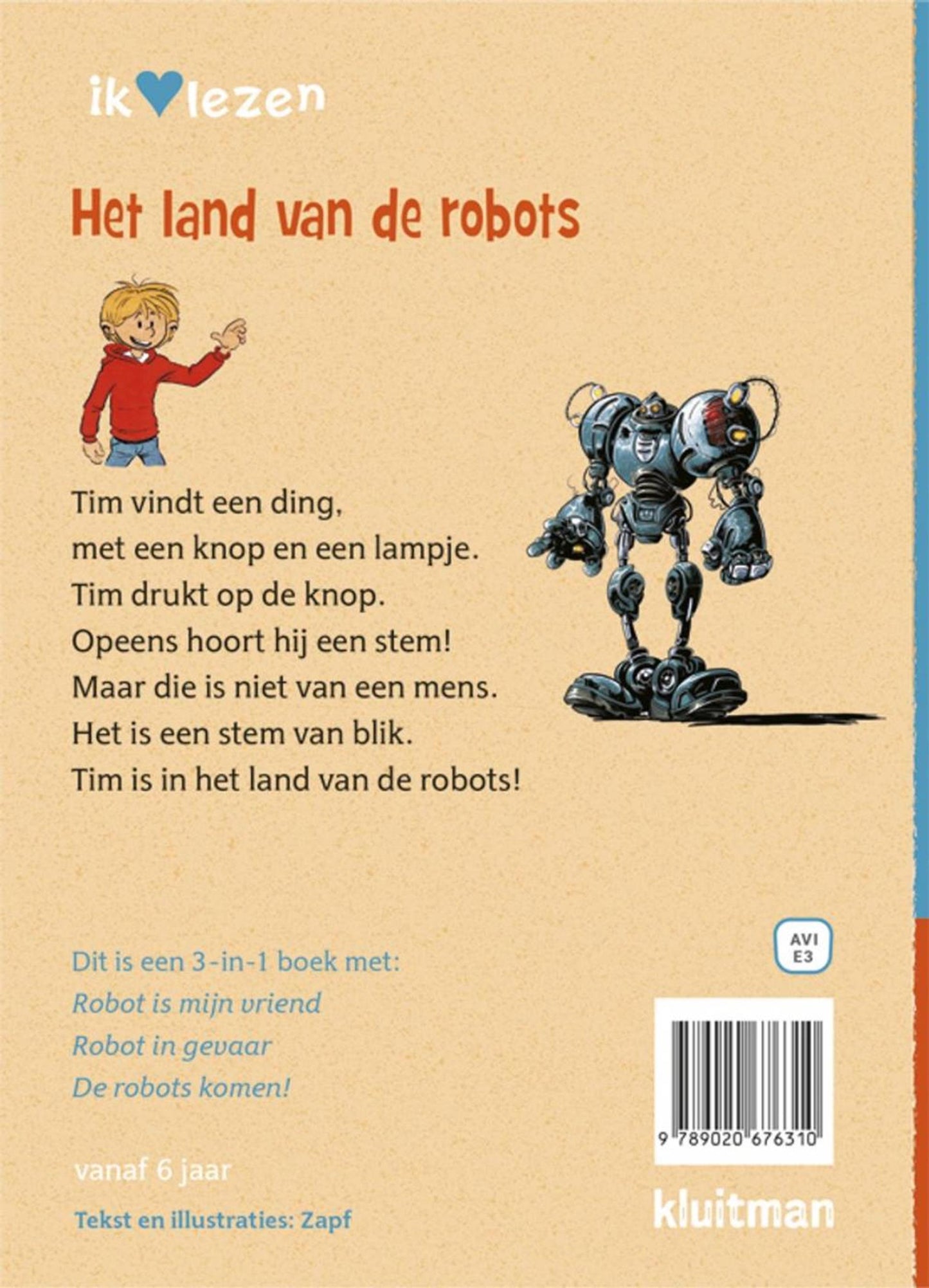 Kluitman J'adore lire - le pays des robots 3 en 1. avi-e3