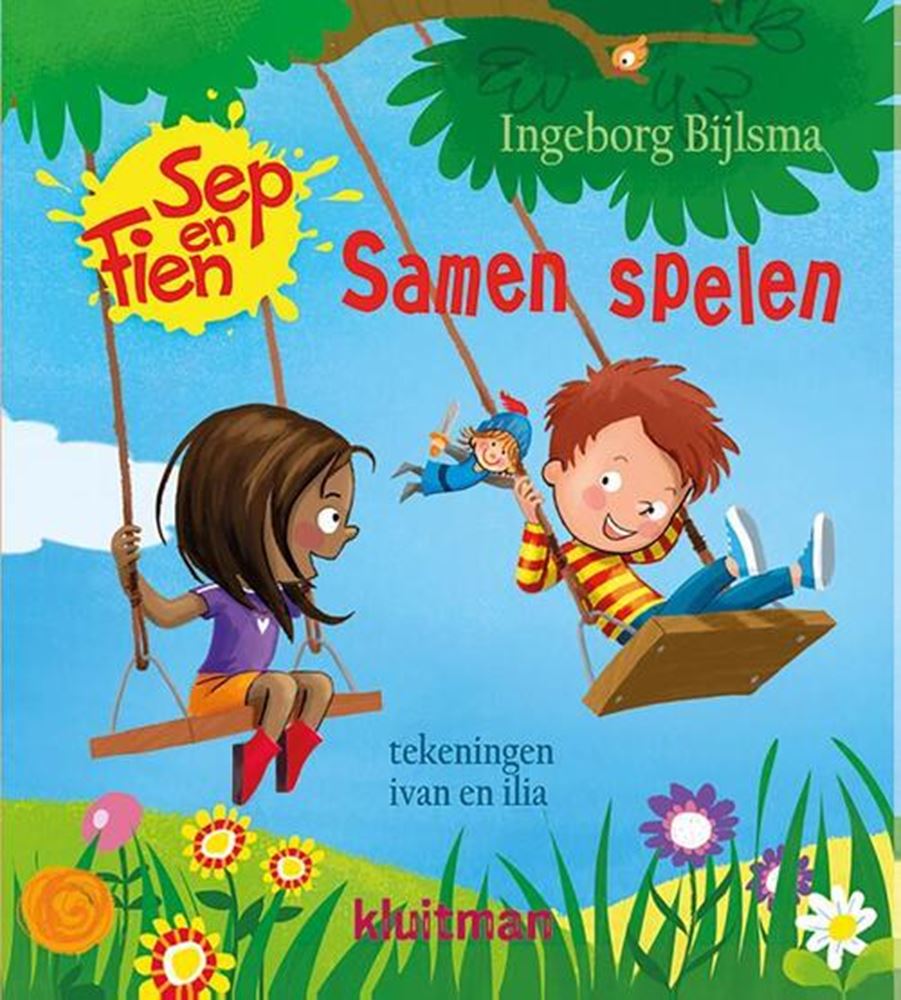 Sep et Fien jouent ensemble. 4+