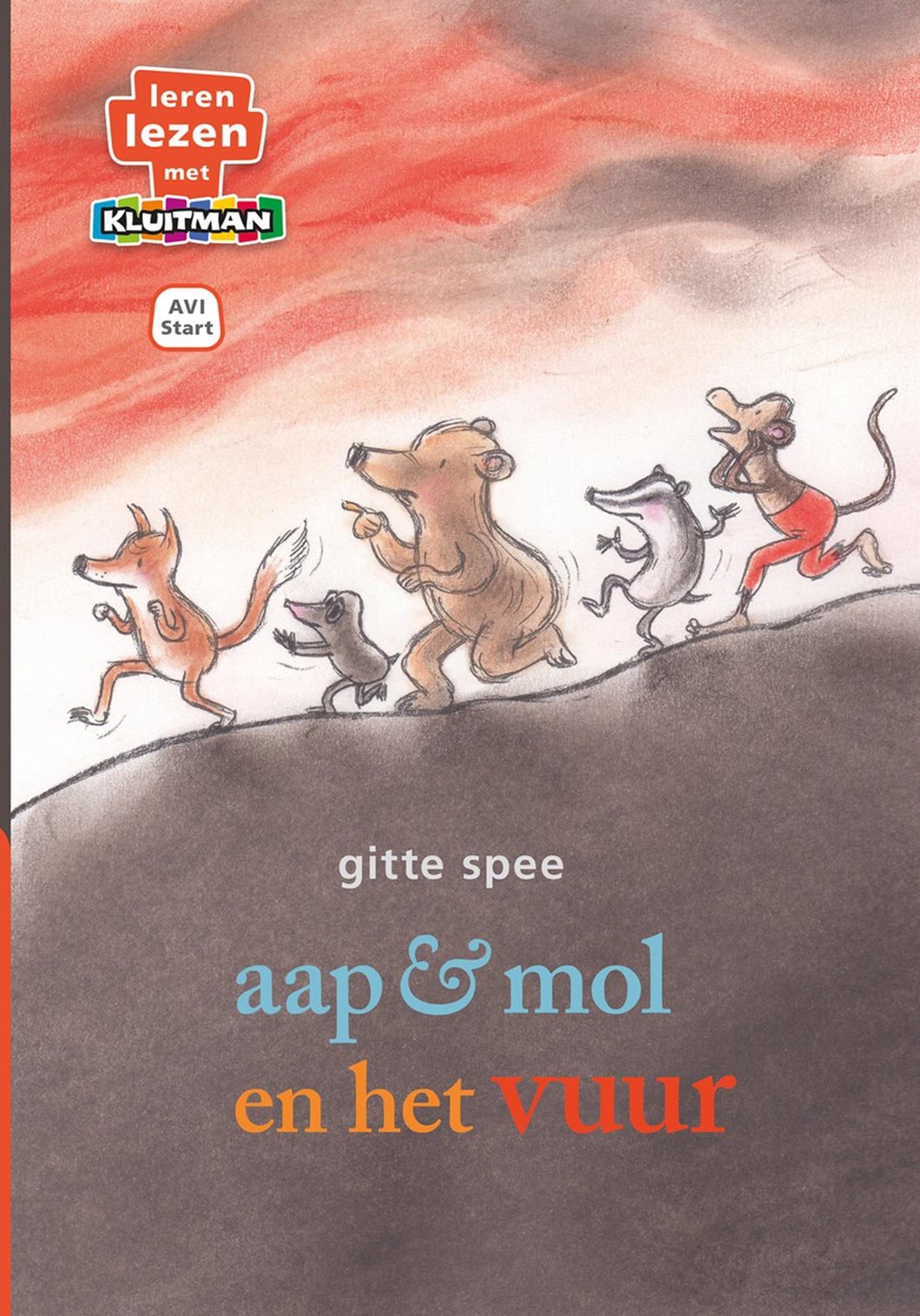 La taupe du singe Kluitman et le feu