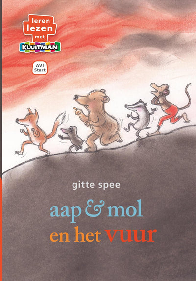 La taupe du singe Kluitman et le feu