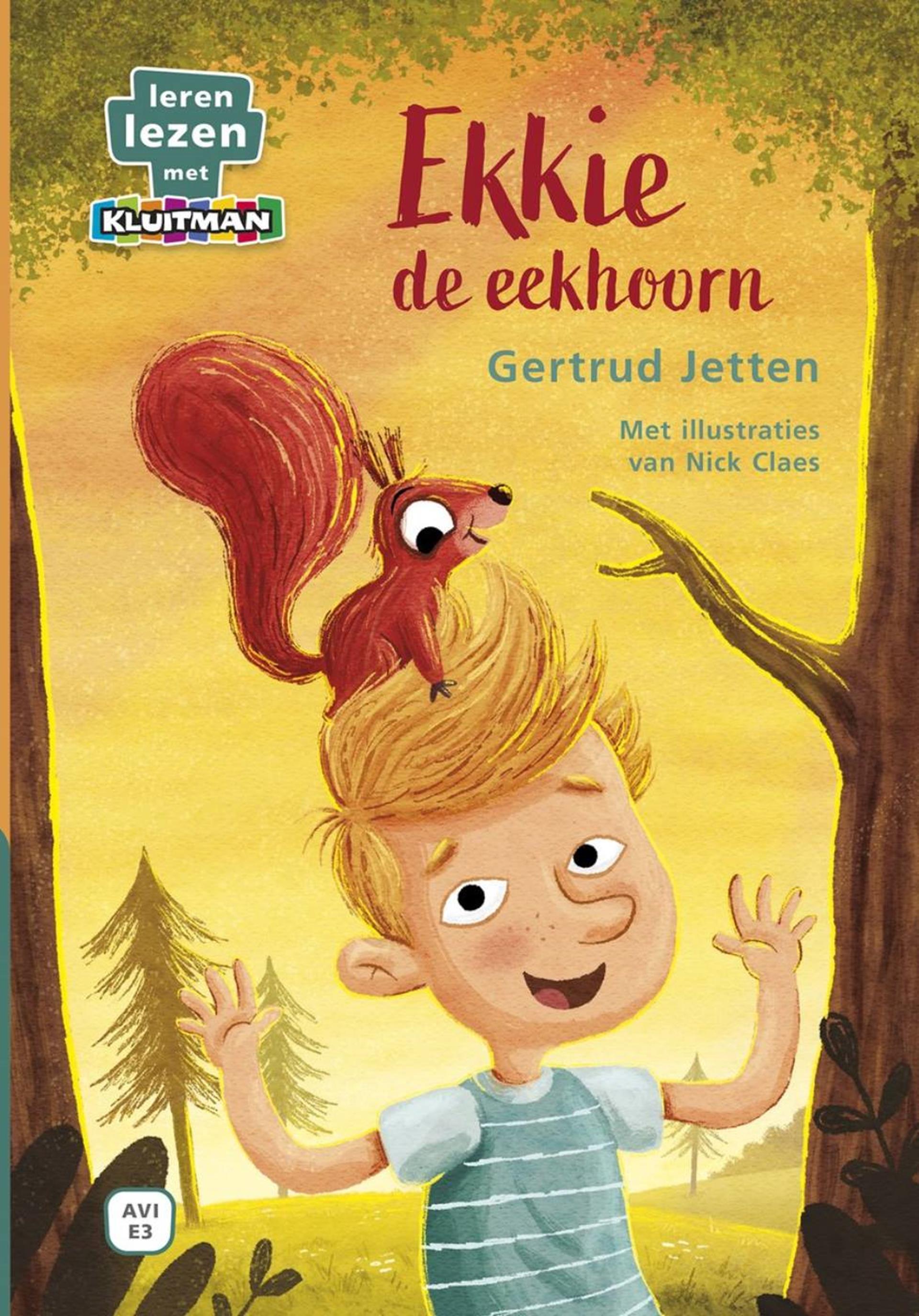 Kluitman apprend à lire avec Ekkie l'écureuil avi e3