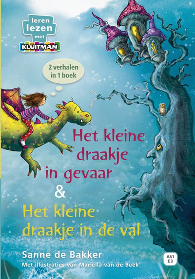 Apprendre à lire Kluitman - Histoires 2 en 1 sur le petit dragon avi-e3