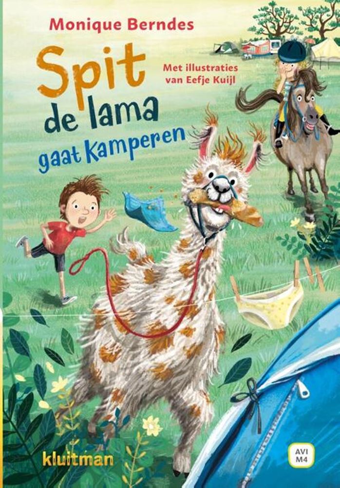 L'éditeur Kluitman Spit de Lama va au camp (AVI-M4)