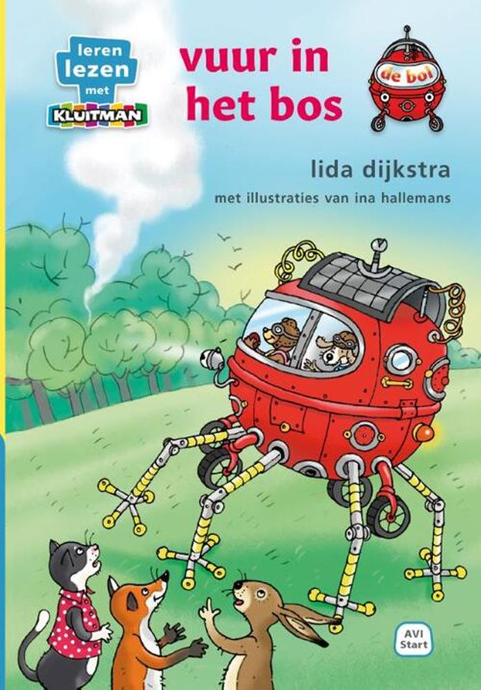 L'éditeur Kluitman de Bol Van Lif, Fire in the Avi-Start Forest