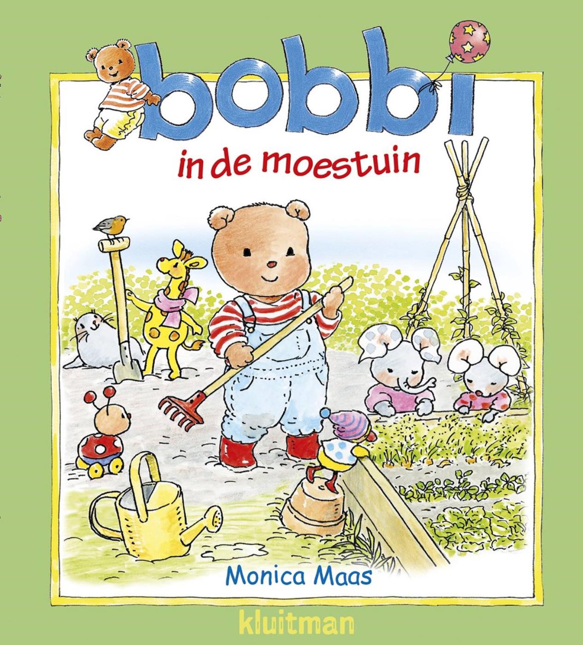 Bobbi dans le potager 2+