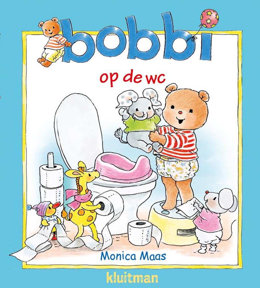 Kluitman Bobbi sur les toilettes