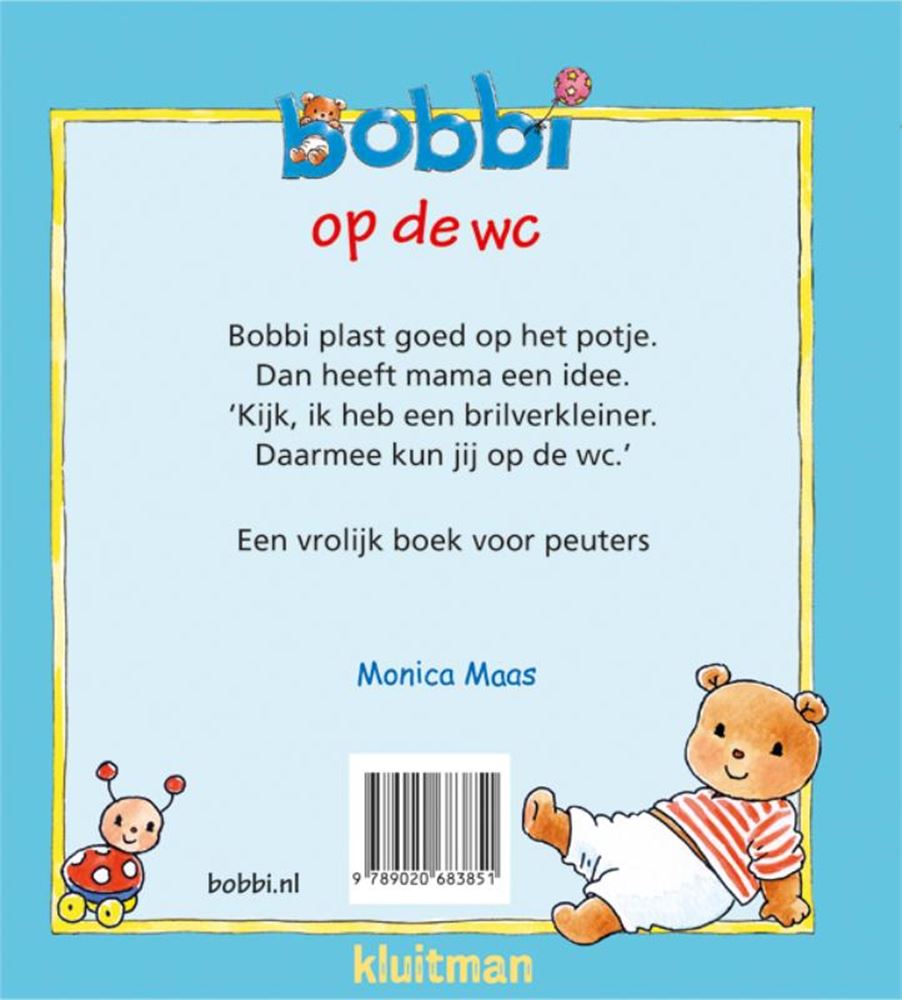 Kluitman Bobbi sur les toilettes