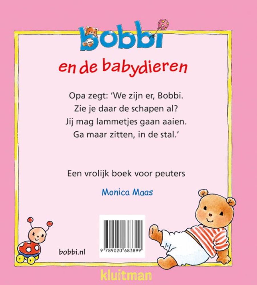 Editeur Kluitman Kluitman Bobbi et les bébés animaux