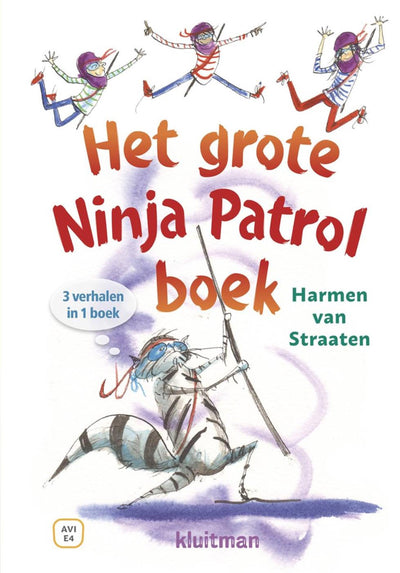 Kluitman aime lire avec - le grand livre de patrouille ninja