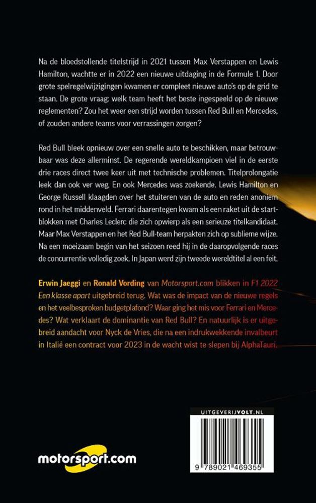 L'aperçu annuel de la Formule 1 2022