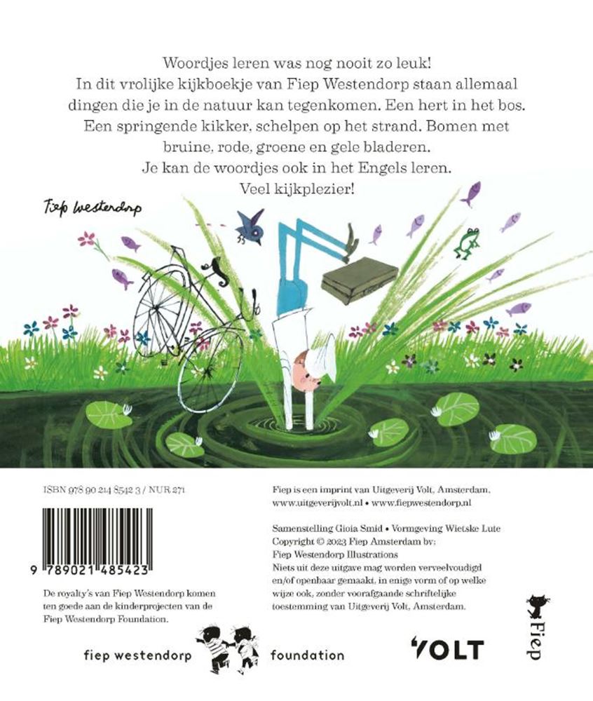 Anglais : fiep en mots - nature. 2+