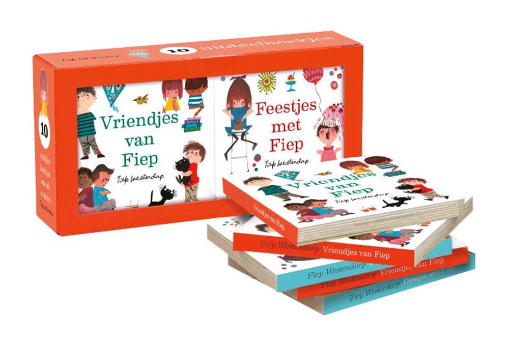 Fêtes à la librairie centrale avec des amis fiep de documents fiep - 10 pcs.