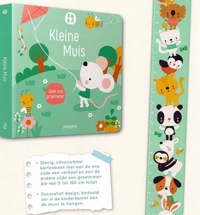 Book Specials Nederland bv Kleine Muis Kartonboek avec Growtheter