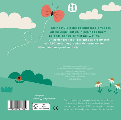 Book Specials Nederland bv Kleine Muis Kartonboek avec Growtheter