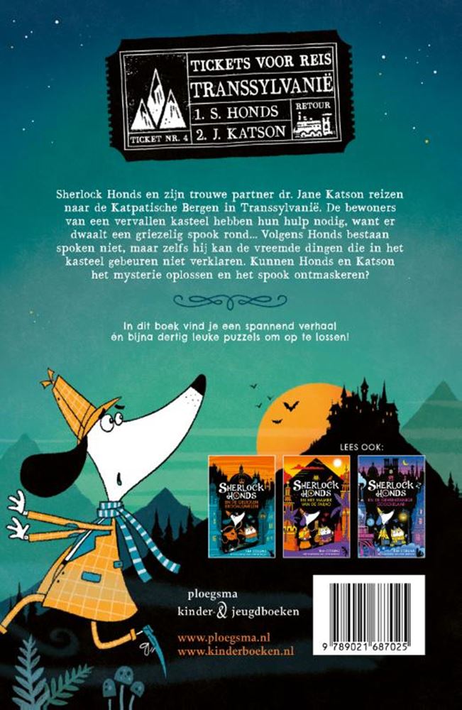 Sherlock Dog et le château hanté 7+