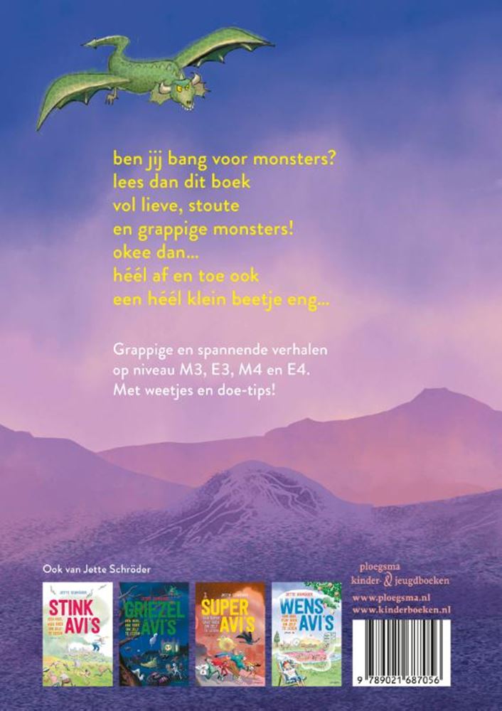 Livre d'histoires: Monster avi 6+