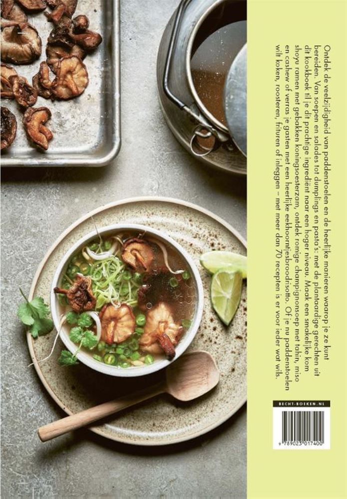 Champignons. livre de cuisine. adulte