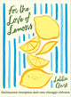 Livre de recettes : pour l'amour des citrons