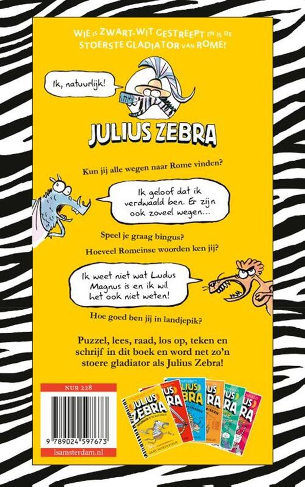 Julius zebra : comment devenir gladiato