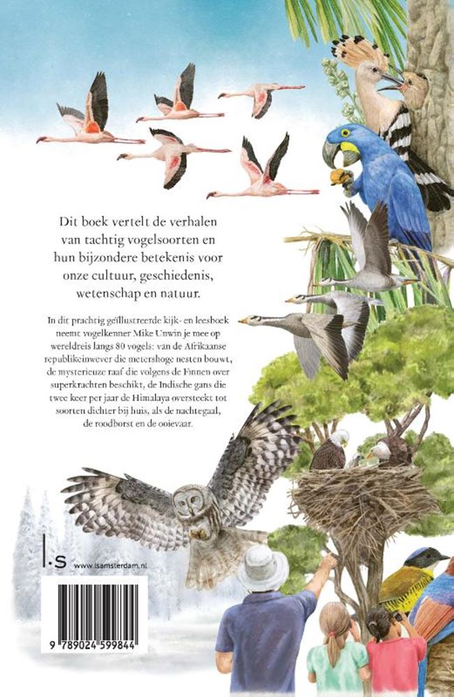 Un voyage autour du monde en 80 oiseaux.