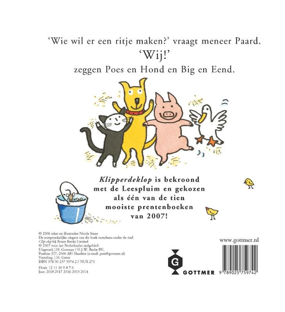 Klipperdeklop (carton). 2+