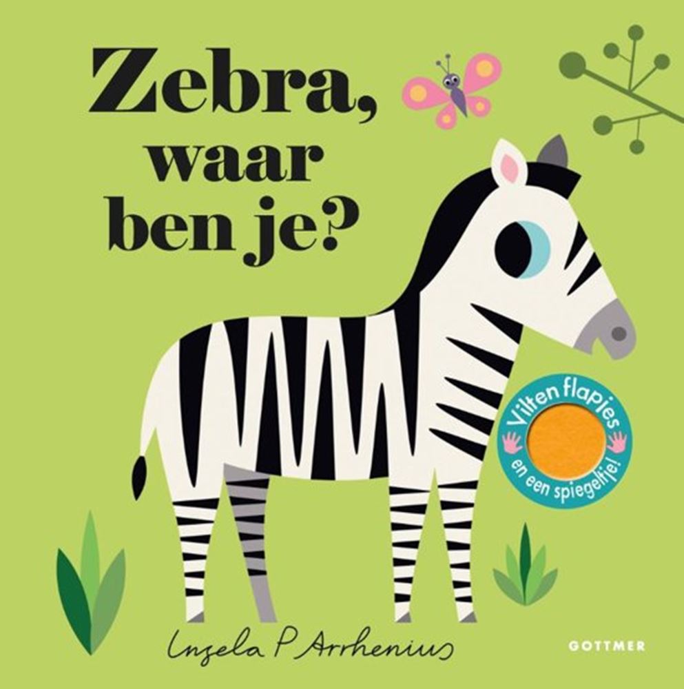 Zèbre, où es-tu (carton). 2+