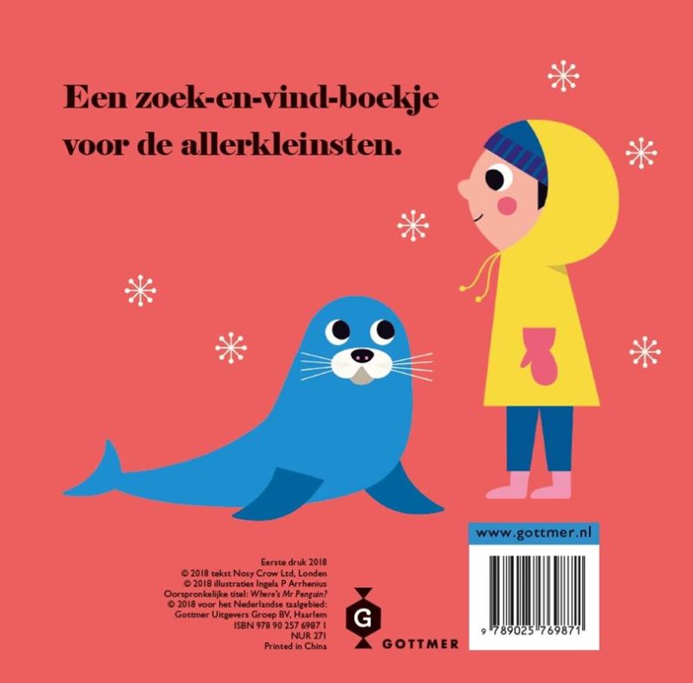 Pingouin, où es-tu (carton). 2+