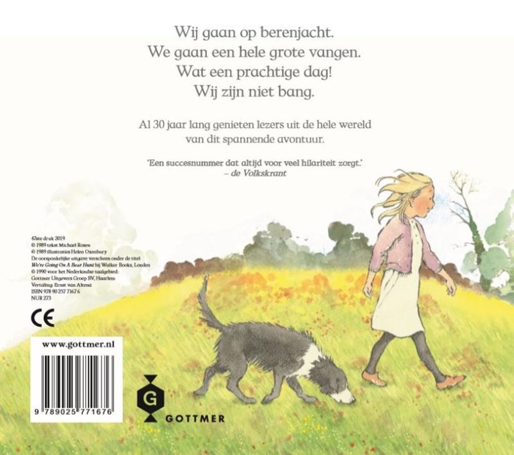 Nous partons à la chasse à l'ours (en carton). 3+