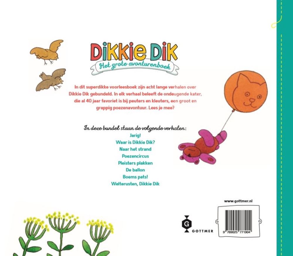Maison centrale du livre Dikkie Dik - le grand livre d'aventures