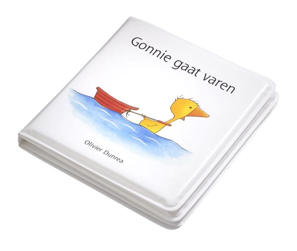 Gonnie fait de la voile, livret de bain avec gant de toilette