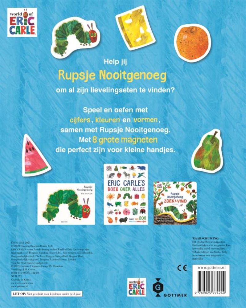 Gottmer éditeurs groupe chenille jamais assez livre magnétique