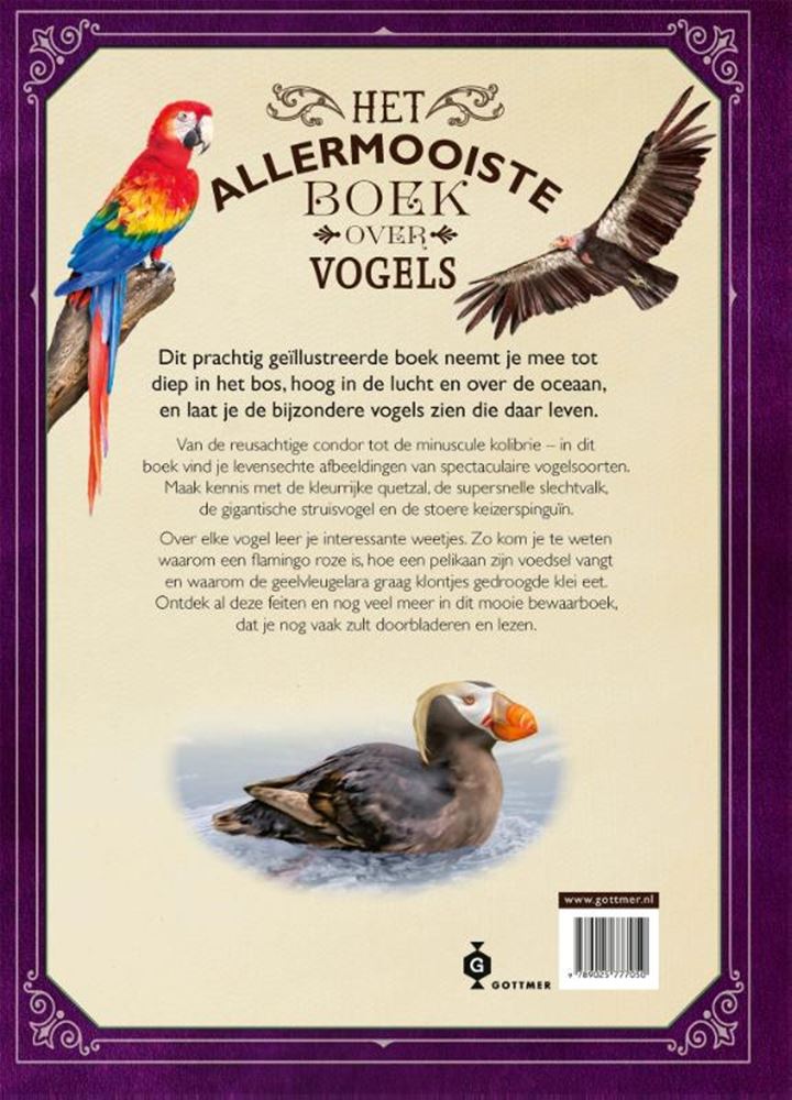 Le plus beau livre sur les oiseaux. 8+