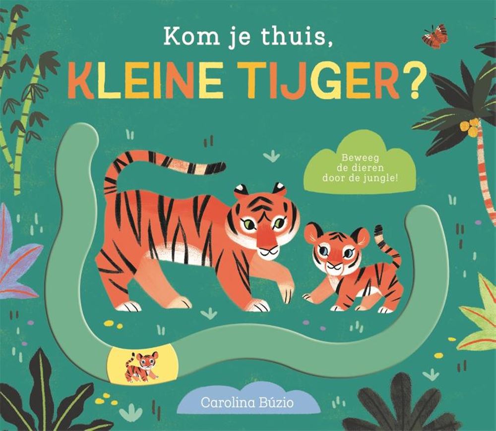 Livret coulissant : rentre à la maison petit tigre